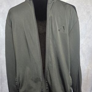 Adidas Men's Charcoal Windbreaker